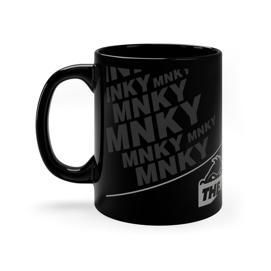 The Monkey 11oz Black Mug