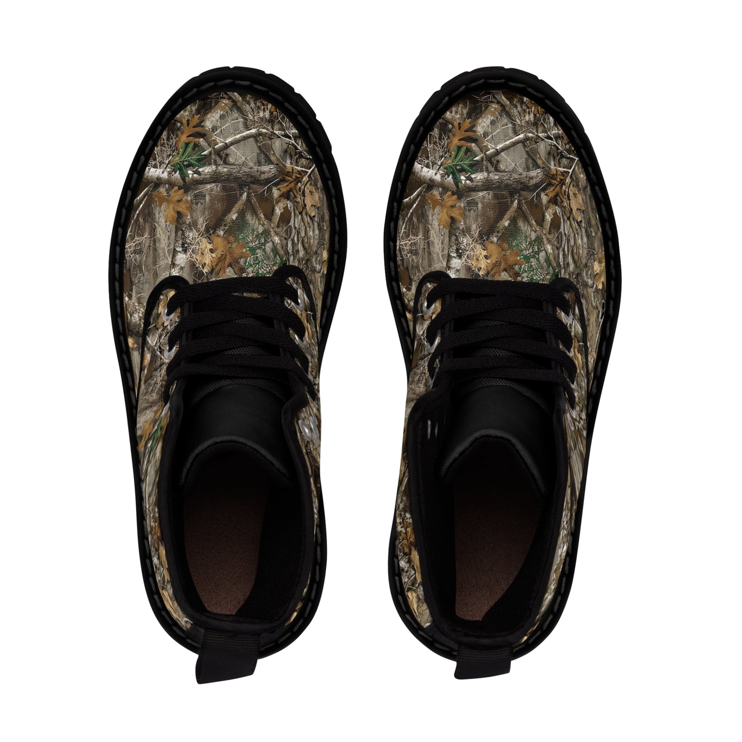 Men's Camouflage RealTree Canvas Boots